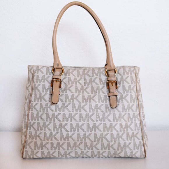 Michael Kors Jet Set Signature Tote Bag - Picture 1 of 17